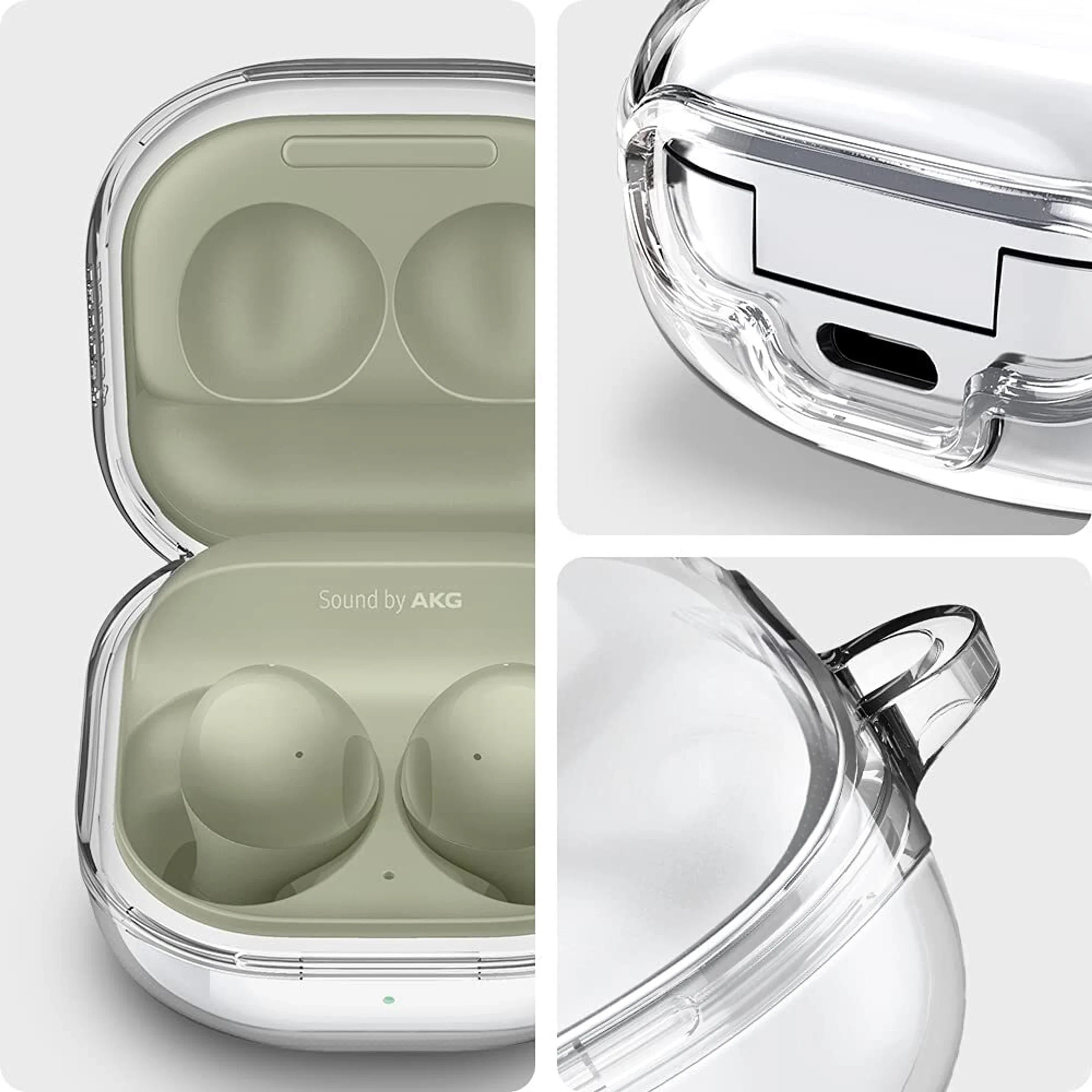 Spigen GEO FIT Ultra Hybrid case for Samsung Galaxy Buds/Buds Pro/Buds2/Buds2 Pro/Buds Live